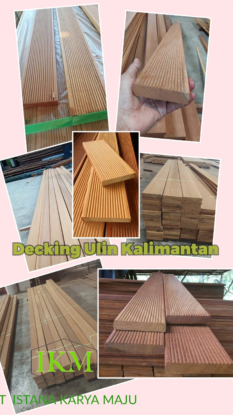 Decking Kayu Ulin